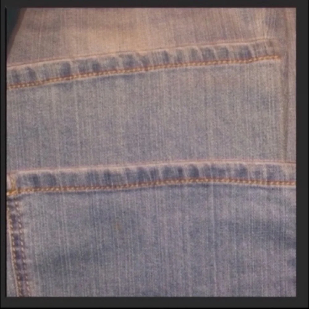 Justice for Girls - Simply Low Bootcut Light Wash Denim Jeans - Sz 14R.